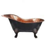 copp bath Black Slipper