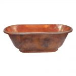 copp bath Flamed Finish Bath Antique
